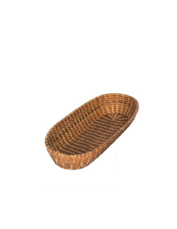 Cesta Oval Rattan 34 x 14cm