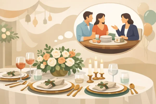 Aluguel de mesa posta para festa vale a pena?