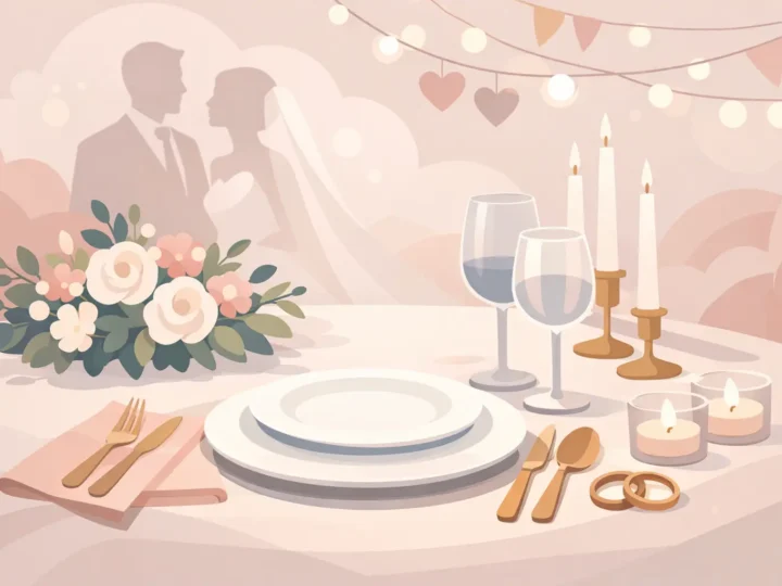 Como montar mesa posta para casamento