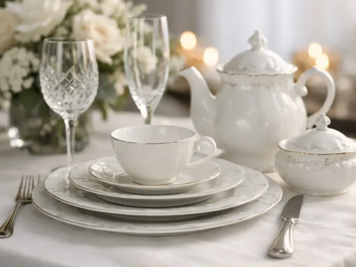 Aluguel de porcelanas finas vale a pena?