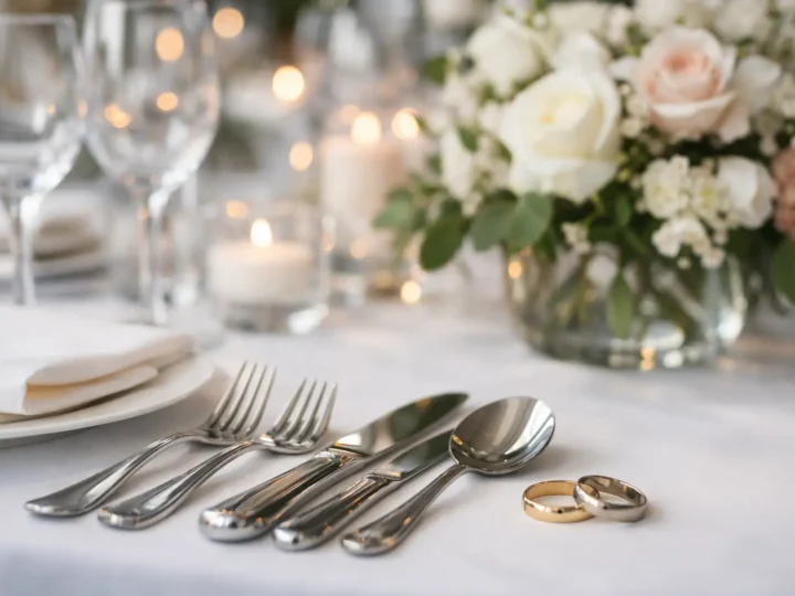 Aluguel de talheres para casamento vale a pena?