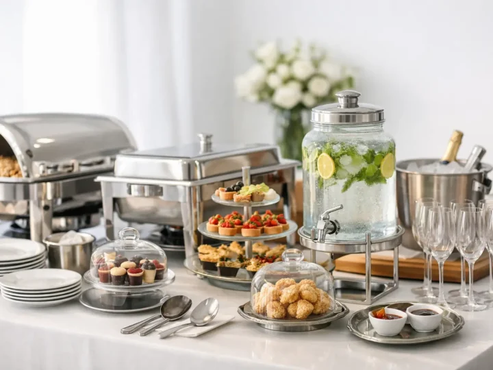 Itens de buffet para locação: o que pedir
