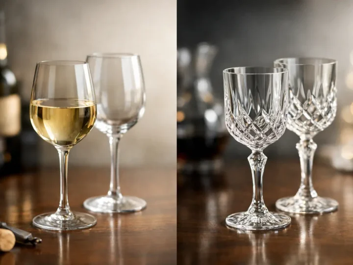 Taças de vidro ou cristal: qual escolher?