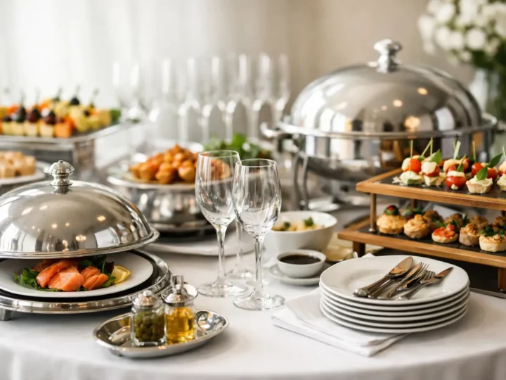 Itens essenciais para um buffet elegante