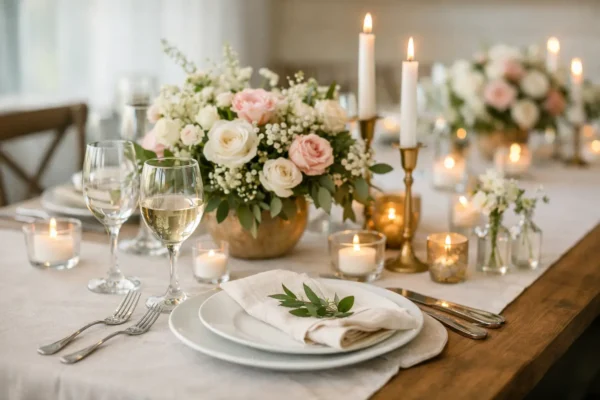Mesa posta para mini wedding: inspirações e dicas