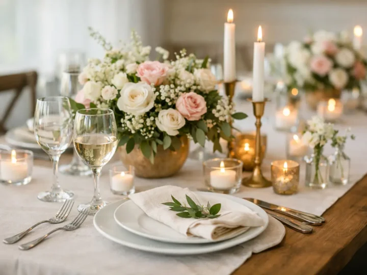 Mesa posta para mini wedding: inspirações e dicas