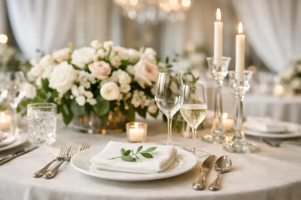 10 ideias de mesa posta para casamentos elegantes