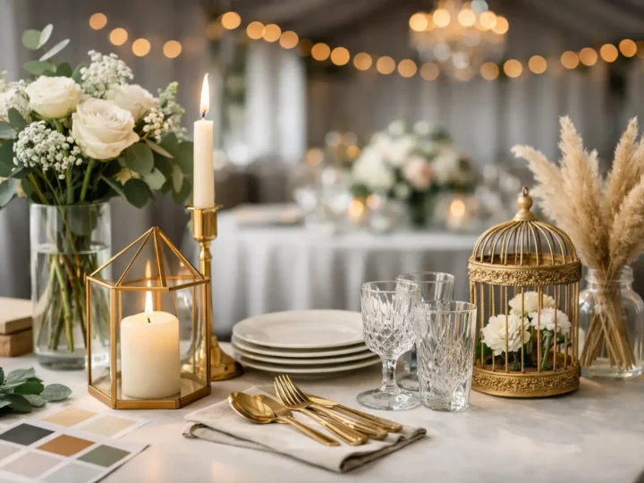 Como escolher elementos decorativos para eventos