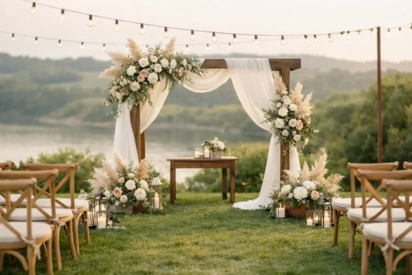 Decoração de casamento ao ar livre: o que considerar