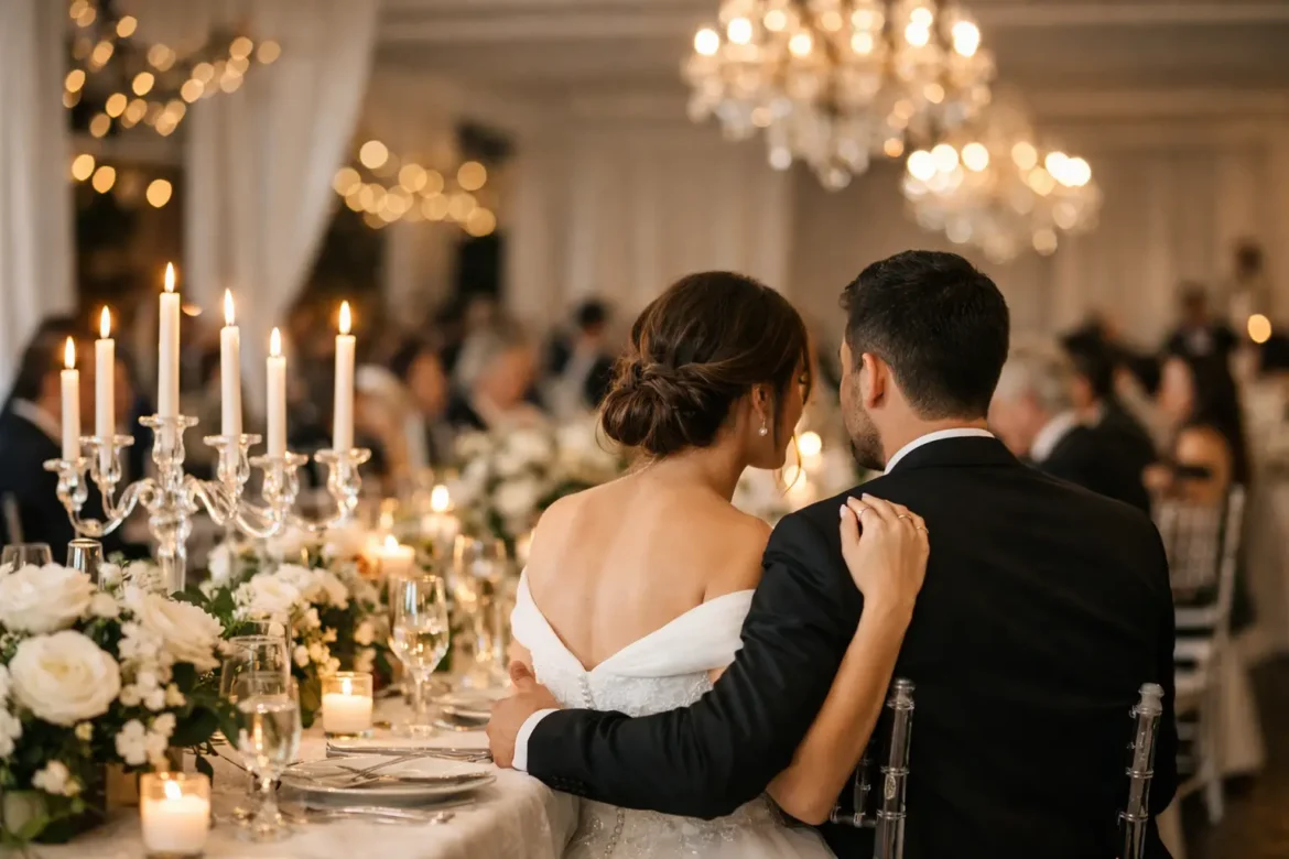 O que faz um casamento parecer mais elegante