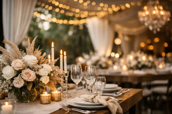 Tendências de decoração para eventos sociais