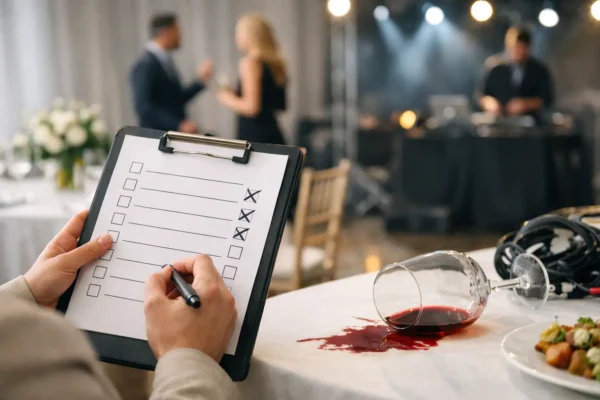 8 erros na locação para eventos e como evitá-los