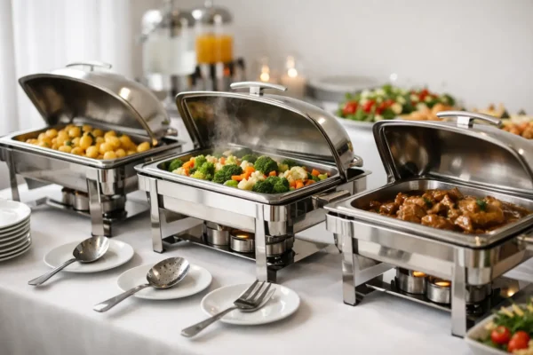 Como montar buffet com rechauds sem improviso