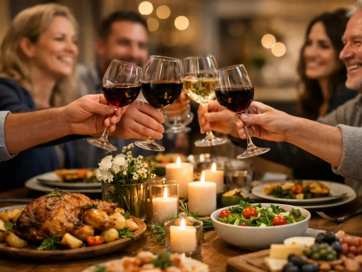 Como organizar um jantar especial para amigos e família