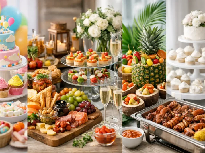 Inspiração de buffet para aniversário em 6 estilos