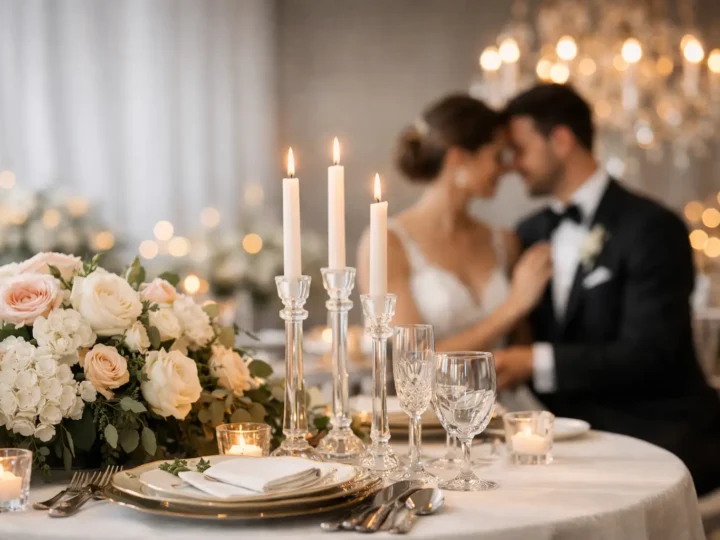 Os detalhes que fazem um casamento parecer sofisticado