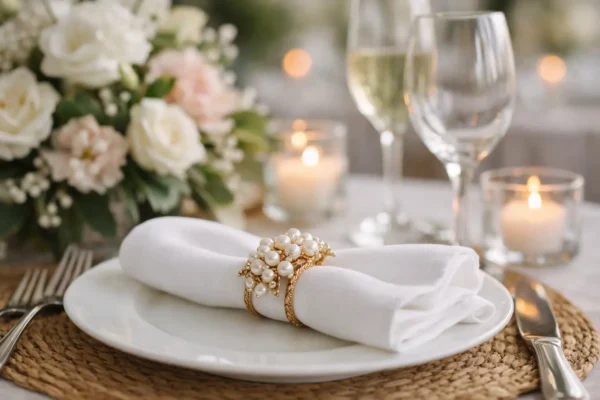 Porta-guardanapo para casamento: como escolher