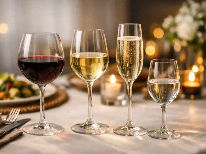 Qual taça usar em jantar sem errar na mesa
