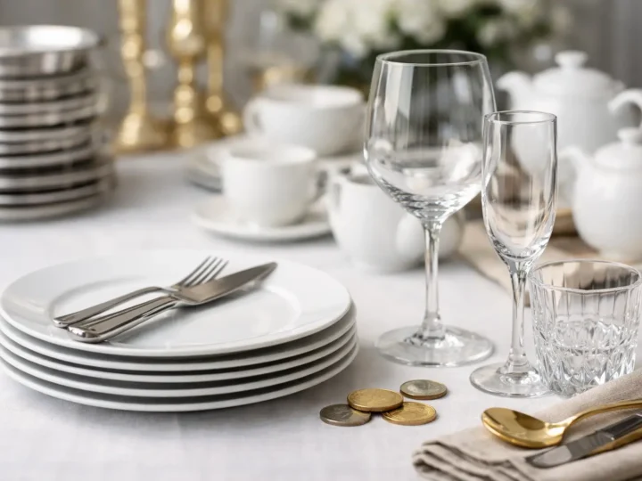 Quanto custa locação de louças para eventos?