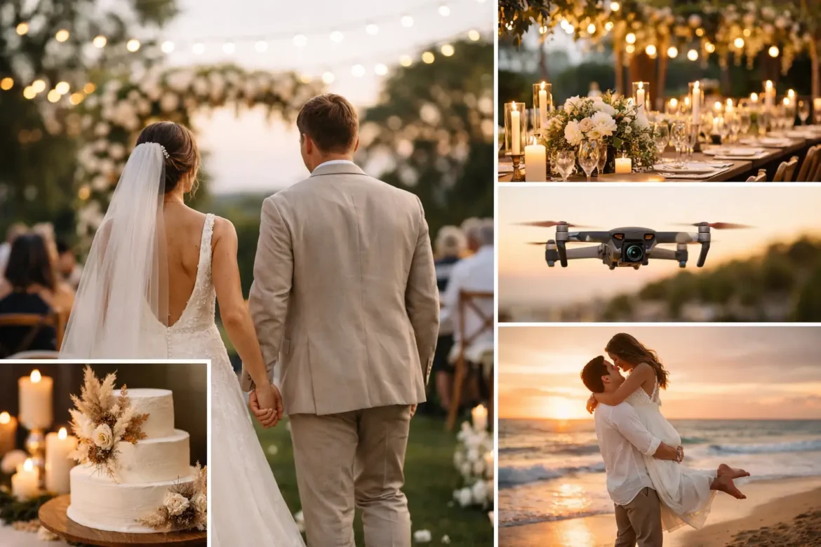 Tendências de casamento para 2026 que valem a pena