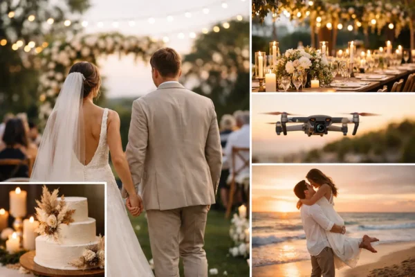 Tendências de casamento para 2026 que valem a pena