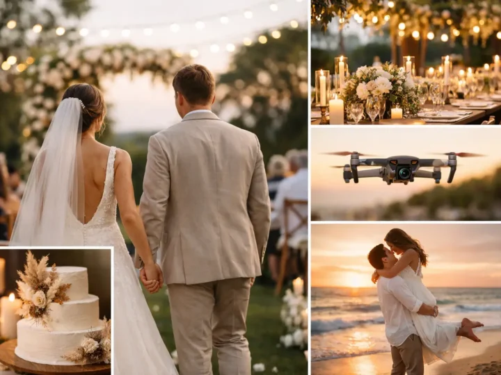 Tendências de casamento para 2026 que valem a pena