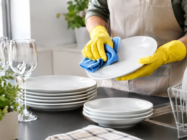 Como higienizar louças alugadas sem riscos
